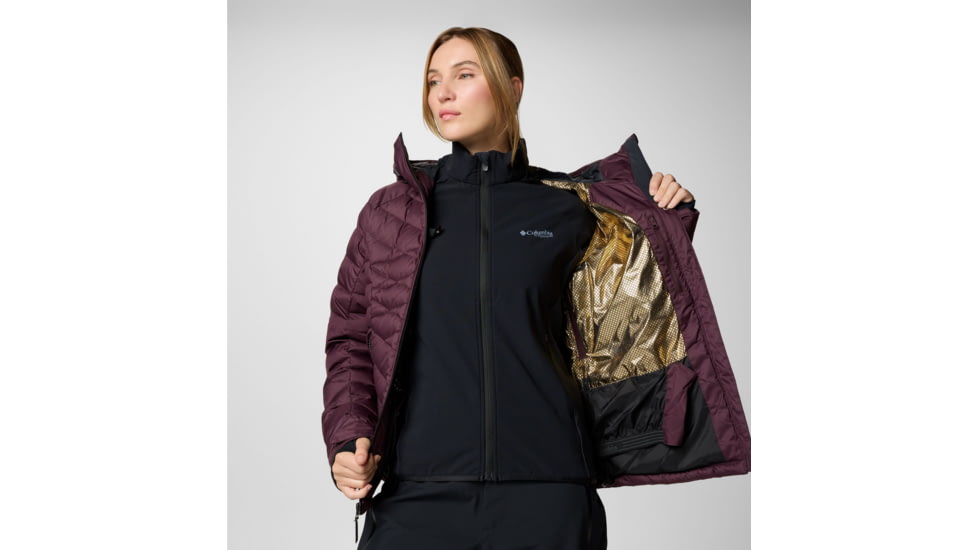 Columbia Roaring Fork II Down Jacket - Womens, Moonvista, Extra Large, 2085531607-XL