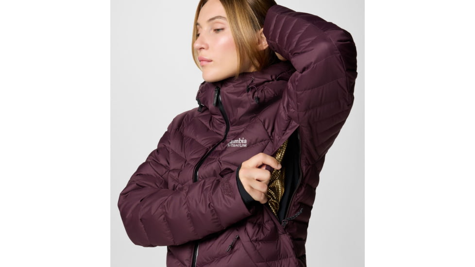 Columbia Roaring Fork II Down Jacket - Womens, Moonvista, Extra Large, 2085531607-XL