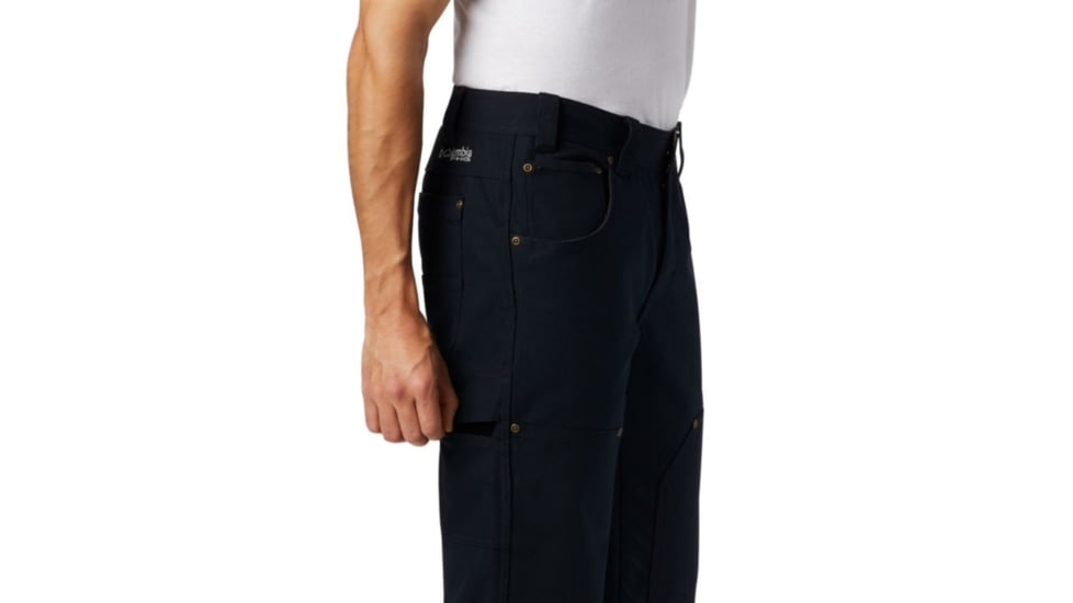 Columbia Rough Tail Work Pant, Black, 28, 34 - Mens, 1820701010-28-34