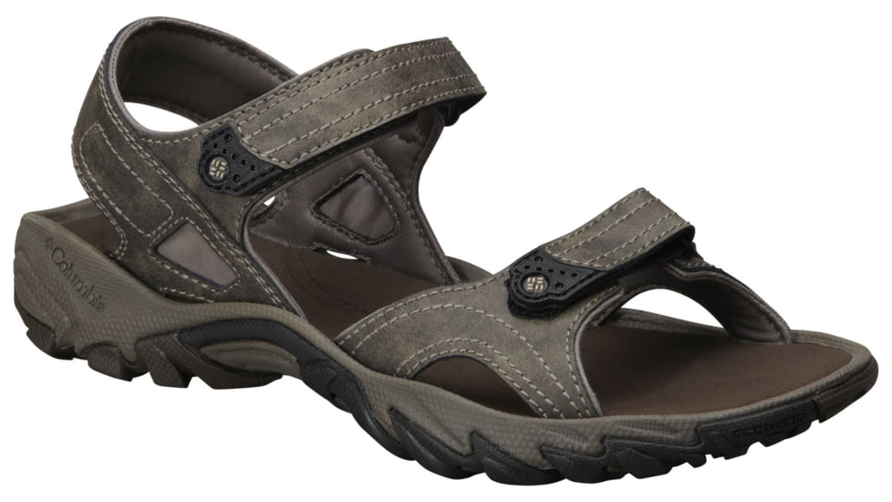 Columbia Sandero Plus Sandal - Men's-Mud/Silver Sage-Medium-9 US