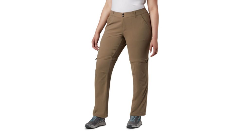 Columbia Saturday Trail II Convertible Pant, Truffle, 4, S - Womens, 1579851211-4-S