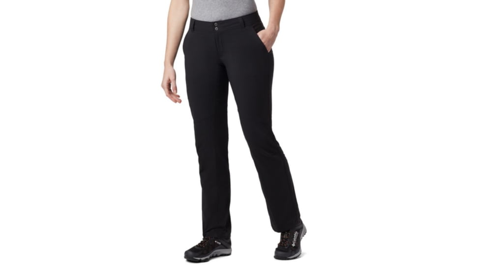 Columbia Saturday Trail II Stretch Lined Pant, Black, 2, Regular Inseam - Womens, 1561061010-2-R