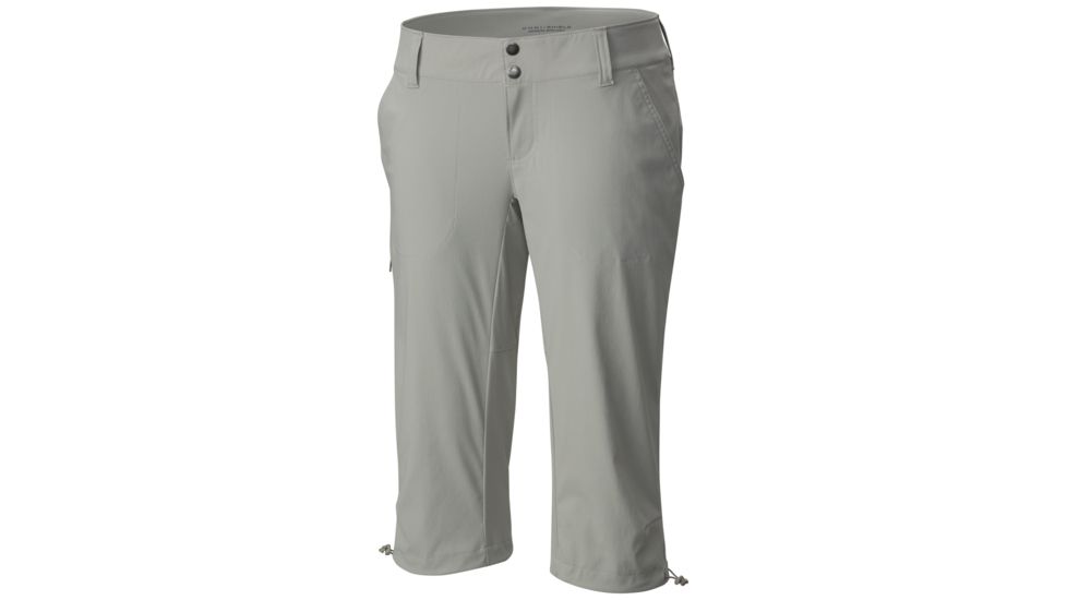 Columbia Saturday Trail ll Knee Pant - Womens, Flint Grey, Size 10, 18in Inseam, 153376102710