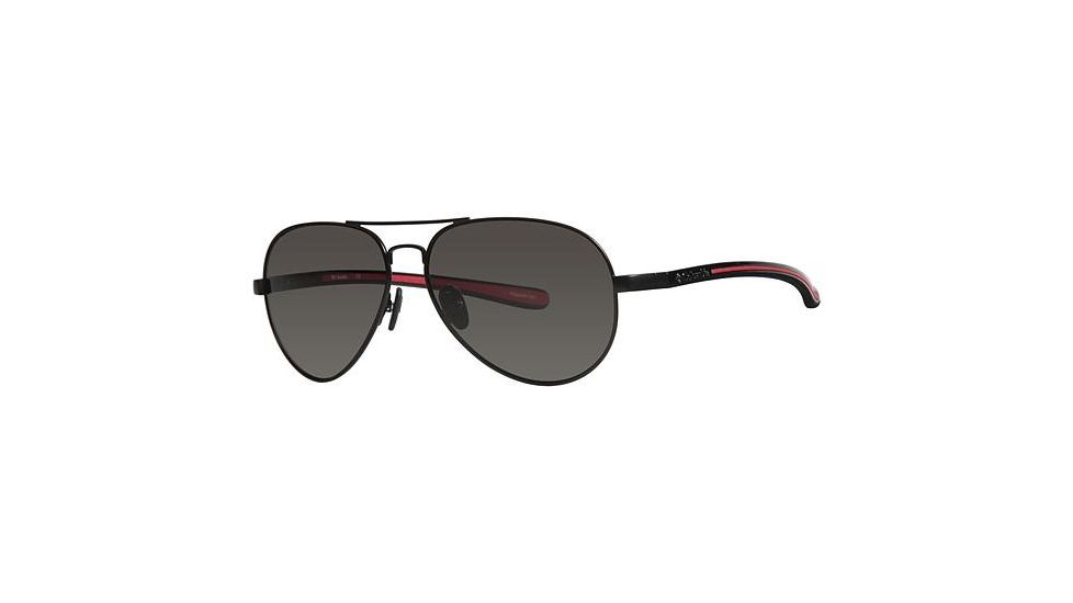 Columbia Seneca Eyeglass Frames - Frame Matte Black, Black/Red, Lens Color Brown CBSENECA02