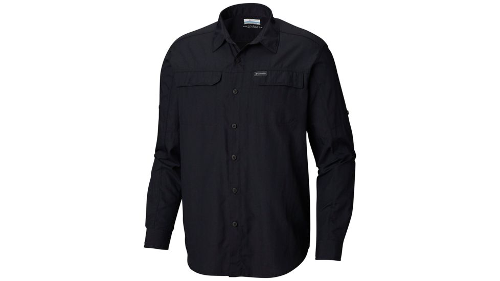 Columbia Silver Ridge 2.0 Long Sleeve Shirt - Mens, Black, Large, 183931-010-L