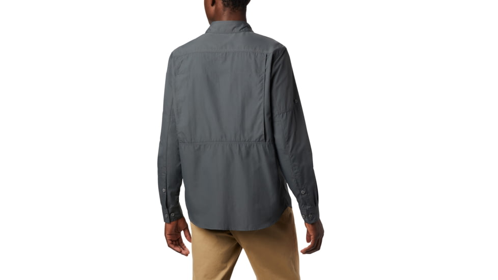 Columbia Silver Ridge 2.0 Long Sleeve Shirt - Mens, Grill, Large, 1839311028-L