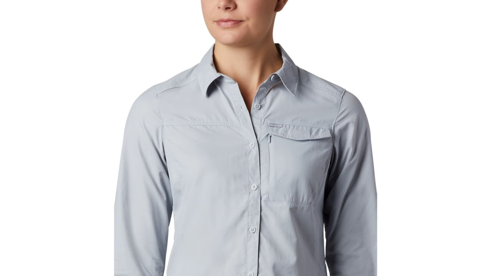 Columbia Silver Ridge 2.0 Long Sleeve Shirt - Womens, Cirrus Grey, Large, 184182-031-L