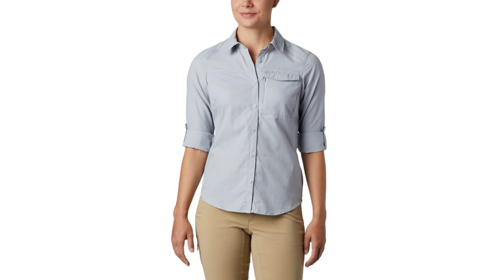 Columbia Silver Ridge 2.0 Long Sleeve Shirt - Womens, Cirrus Grey, Large, 184182-031-L