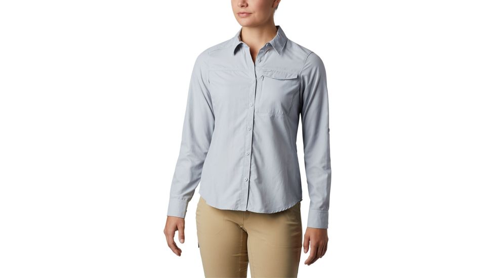 Columbia Silver Ridge 2.0 Long Sleeve Shirt - Womens, Cirrus Grey, Large, 184182-031-L