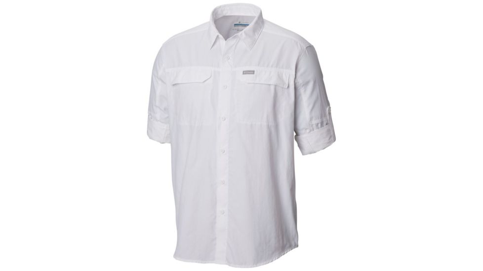 Columbia Silver Ridge 2.0 Long Sleeve Shirt - Womens, White, Extra Small, 1841821100-XS