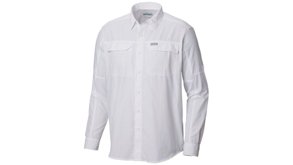 Columbia Silver Ridge 2.0 Long Sleeve Shirt - Womens, White, Extra Small, 1841821100-XS