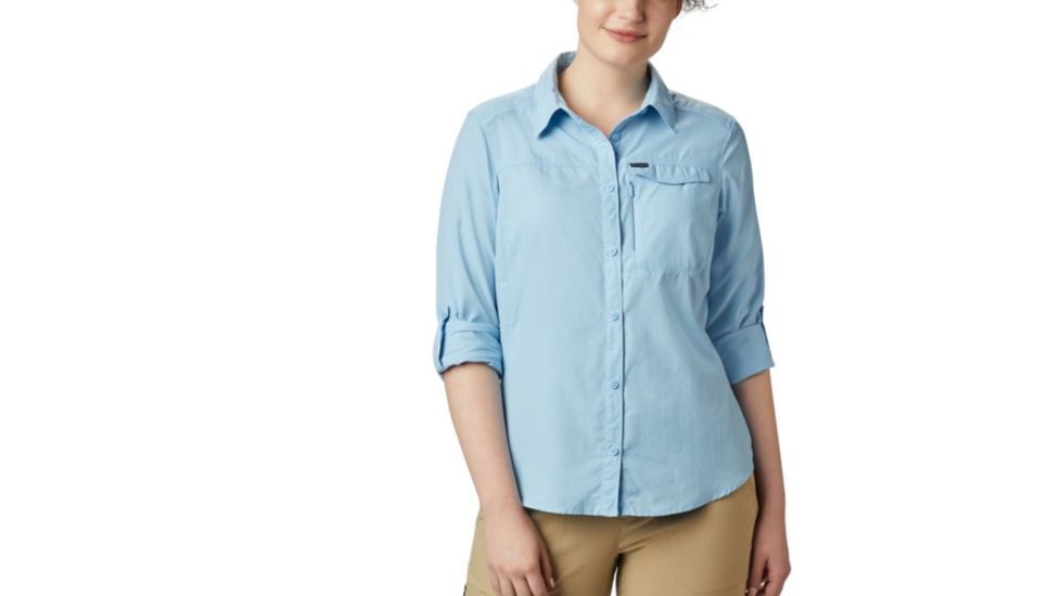 Columbia Silver Ridge 2.0 Long Sleeve - Womens, Crystal Blue, Small, 1841821484-S