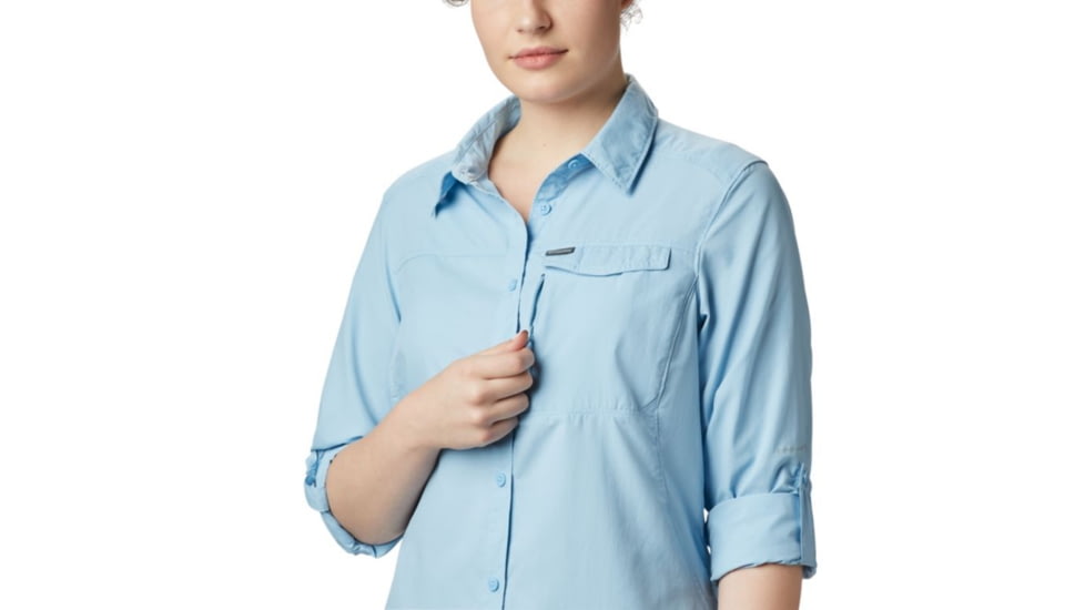 Columbia Silver Ridge 2.0 Long Sleeve - Womens, Crystal Blue, Small, 1841821484-S