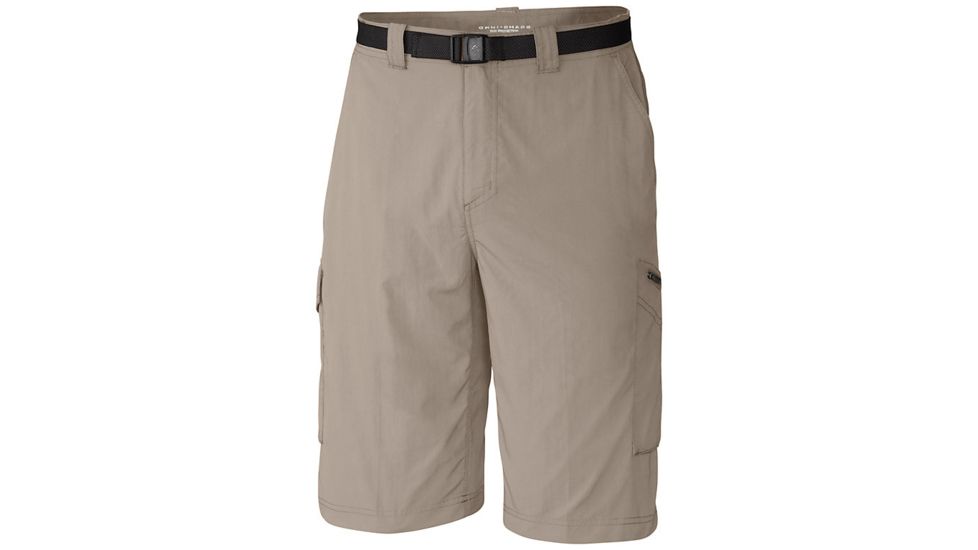 Columbia Silver Ridge Cargo Short - Men's, Fossil, 36 Waist, 10 Inseam, 144170-160-36-10