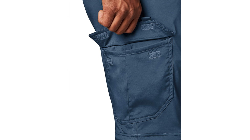Columbia Silver Ridge Convertible Pant - Big, Dark Mountain, 46, 28 - Mens, 1441675478-46-28