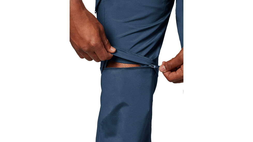 Columbia Silver Ridge Convertible Pant - Big, Dark Mountain, 46, 28 - Mens, 1441675478-46-28