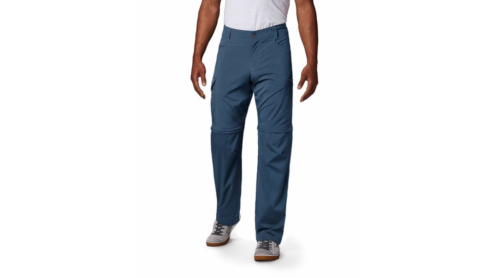 Columbia Silver Ridge Convertible Pant - Big, Dark Mountain, 46, 28 - Mens, 1441675478-46-28