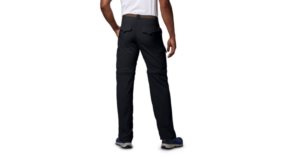 Columbia Silver Ridge Convertible Pant, Black, 34, 28 - Mens, 1441671010-34-28