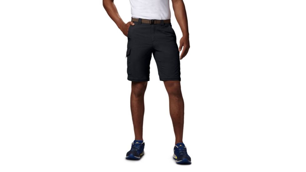 Columbia Silver Ridge Convertible Pant, Black, 34, 28 - Mens, 1441671010-34-28