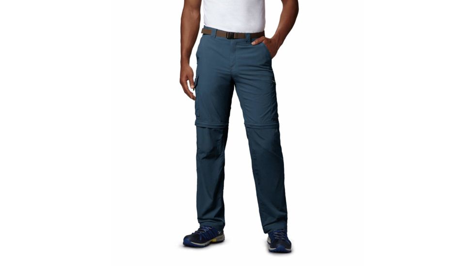 Columbia Silver Ridge Convertible Pant, Dark Mountain, 30, 28 - Mens, 1441671478-30-28