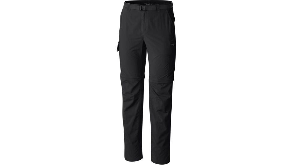 Columbia Silver Ridge Convertible Pants - Men's, Black, 40 Waist, 32 Inseam, 144167-010-40-32