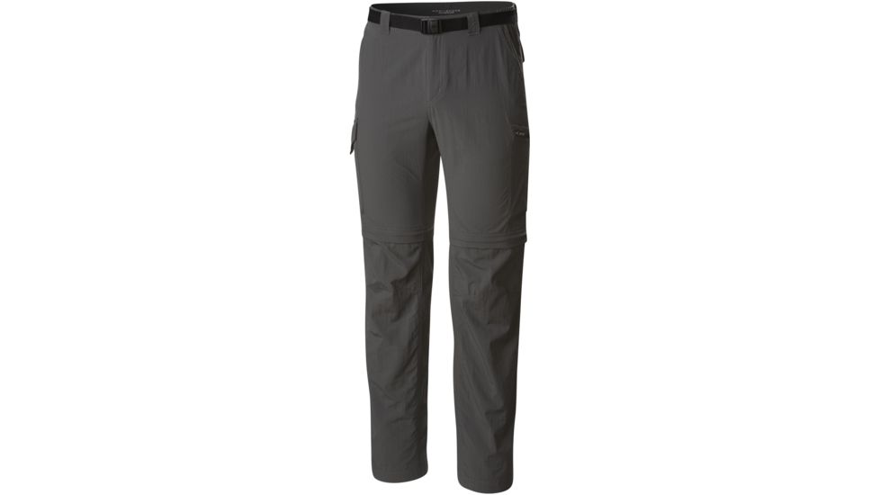 Columbia Silver Ridge Convertible Pant - Men's-Grill-Regular Inseam-32 Waist