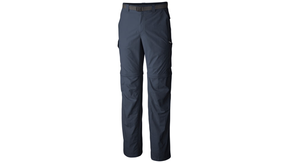 Columbia Silver Ridge Convertible Pant - Men's-Zinc-Short Inseam-30 Waist