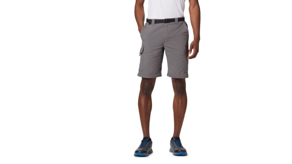 Columbia Silver Ridge Convertible Pant - Mens, City Grey, 30 Waist, 28 Inseam, 1441671023-30