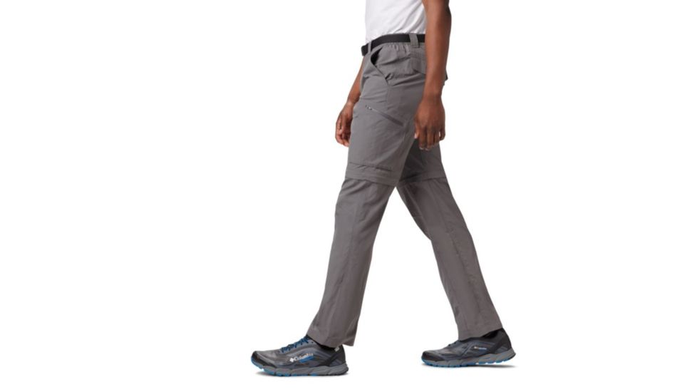 Columbia Silver Ridge Convertible Pant - Mens, City Grey, 30 Waist, 28 Inseam, 1441671023-30