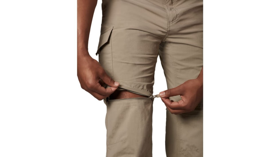 Columbia Silver Ridge Convertible Pant, Tusk, 30, 28 - Mens, 1441671221-30-28