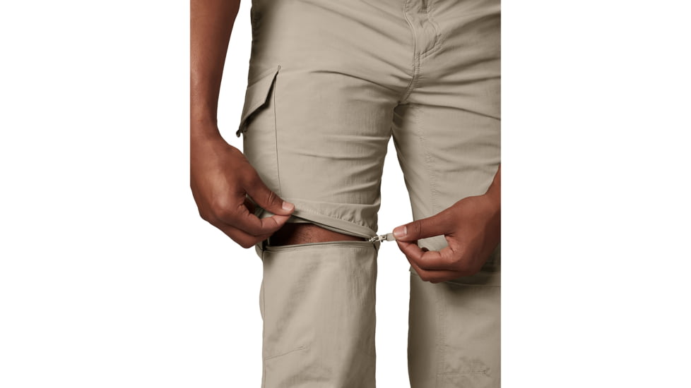 Columbia Silver Ridge Convertible Pants - Mens, Fossil, 30 Waist, 34 Inseam, 144167-160-30-34