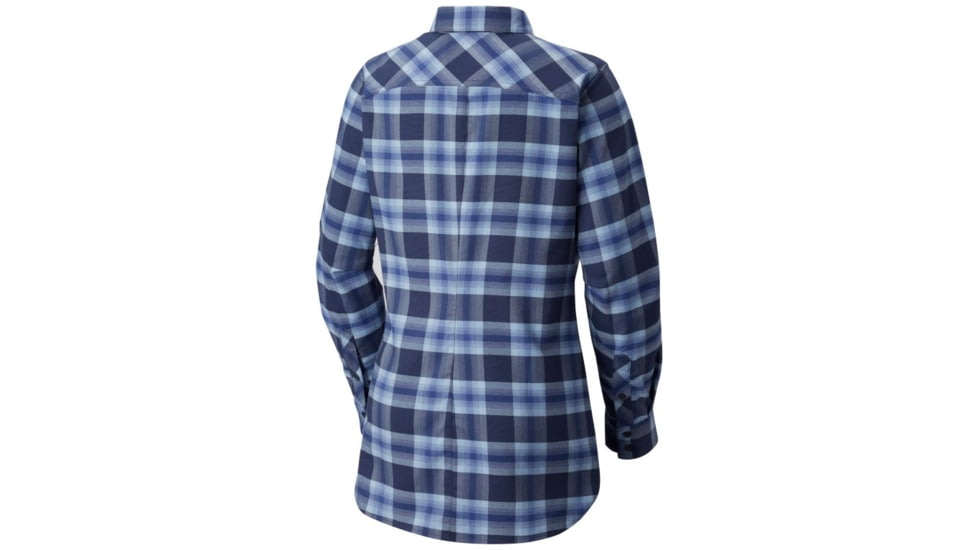 Columbia Silver Ridge Flannel Tunic, Nocturnal Plaid, Extra Small - Womens, 1802611466-XS