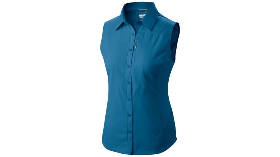 Columbia Silver Ridge II Sleeveless Shirt - Womens, Jewel, S 1579901498S