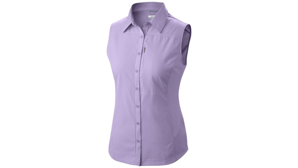 Columbia Silver Ridge II Sleeveless Shirt - Womens, Soft Violet, L 1579901505L