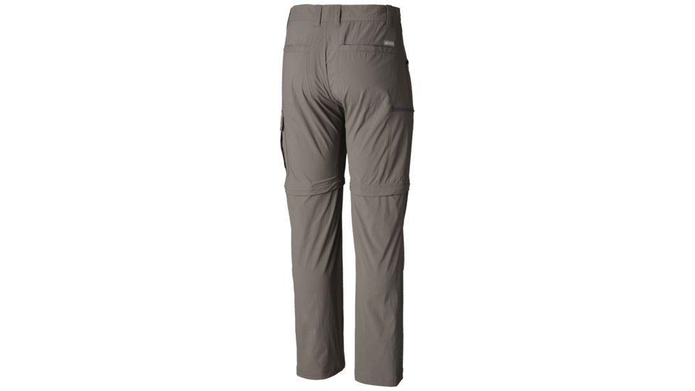 Columbia Silver Ridge II Stretch Convertible Pants - Mens, Boulder, 30, 28 Inch, 1839341003-30-28