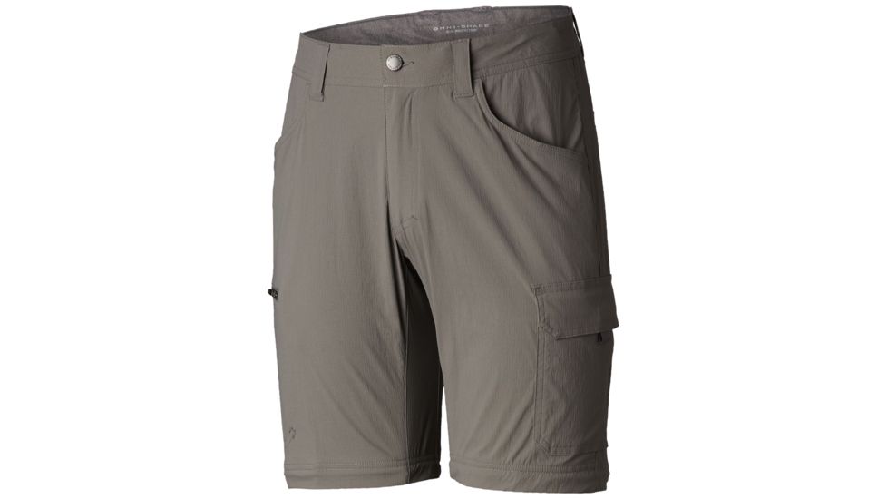 Columbia Silver Ridge II Stretch Convertible Pants - Mens, Boulder, 30, 28 Inch, 1839341003-30-28