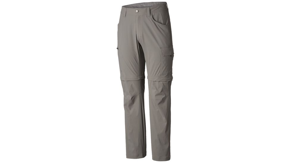 Columbia Silver Ridge II Stretch Convertible Pants - Mens, Boulder, 30, 28 Inch, 1839341003-30-28