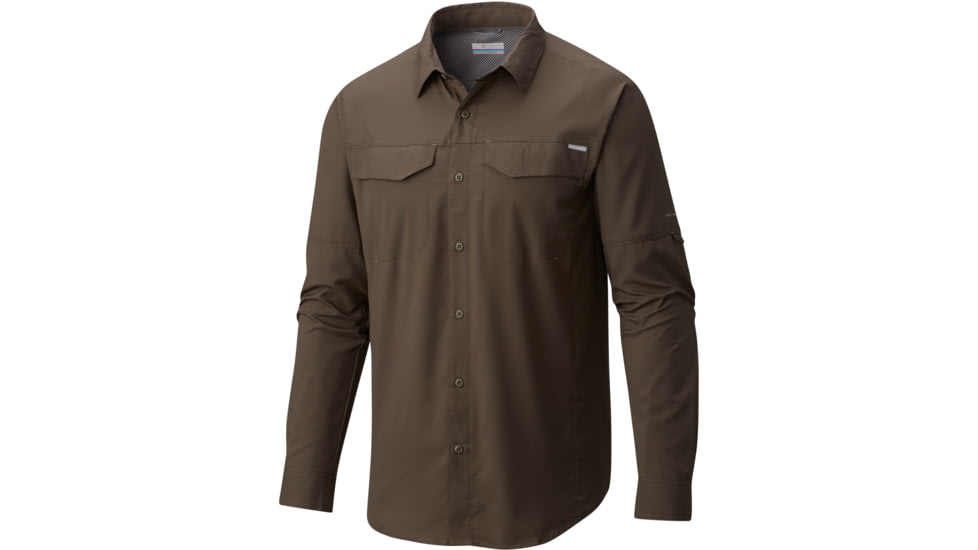 Columbia Silver Ridge Lite Long Sleeve - Men's -Alpine Tundra-Large