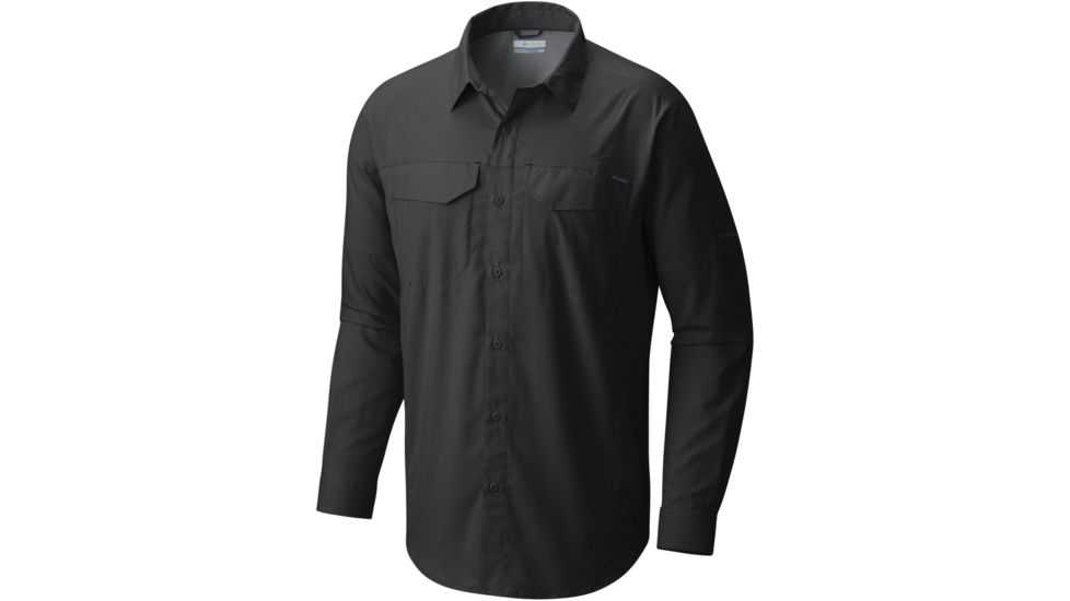 Columbia Silver Ridge Lite Long Sleeve - Men's -Black-Small