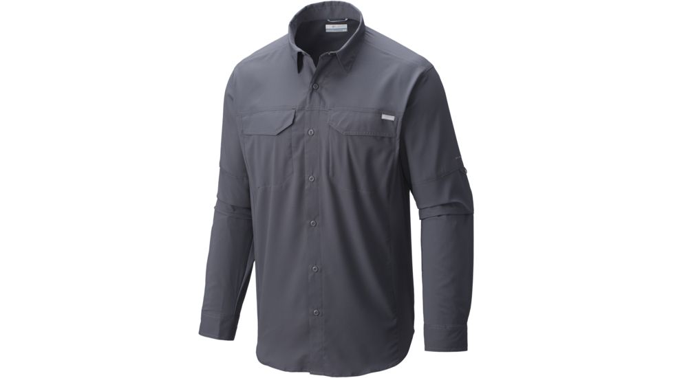 Columbia Silver Ridge Lite Long Sleeve Shirt - Men's, Graphite, Medium, 1654321053-M