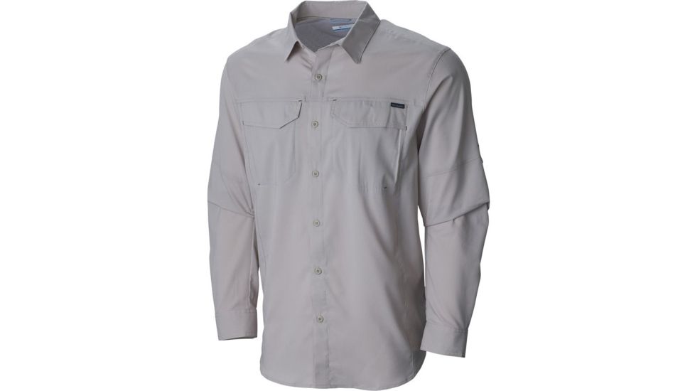 Columbia Silver Ridge Lite Long Sleeve Shirt - Men's-Fossil-Small