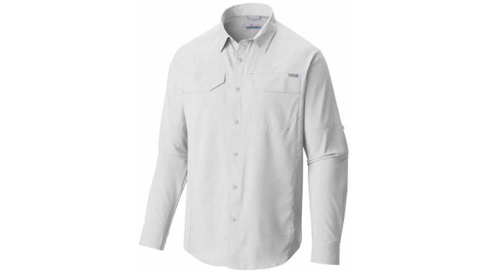 Columbia Silver Ridge Lite Long Sleeve Shirt - Men's-White-XX-Large