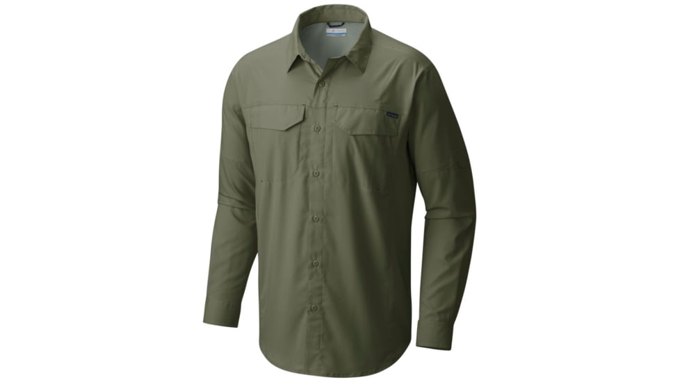 Columbia Silver Ridge Lite Long Sleeve Shirt - Mens, Mosstone, M 1654321302M