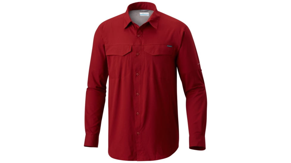 Columbia Silver Ridge Lite Long Sleeve Shirt - Mens, Red Element, L 1654321611L