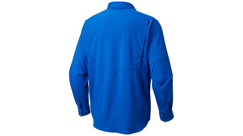 Columbia Silver Ridge Lite Long Sleeve Shirt - Mens, Azul, Small, 165432-437-S