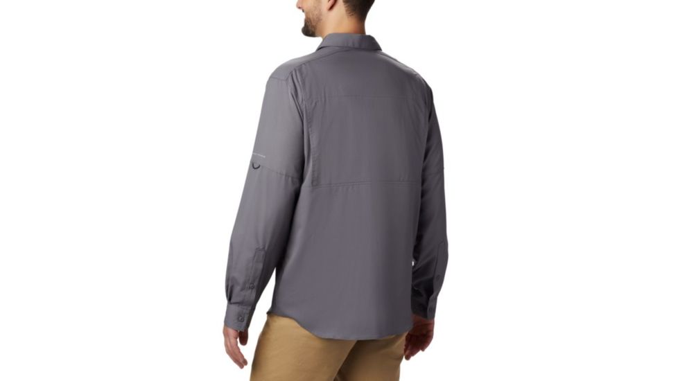 Columbia Silver Ridge Lite Long Sleeve Shirt - Mens, City Grey, Small, 1654321023-S