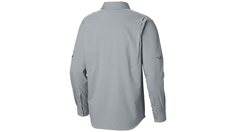 Columbia Silver Ridge Lite Long Sleeve Shirt - Mens, Cool Grey, Large, 1654321019-L