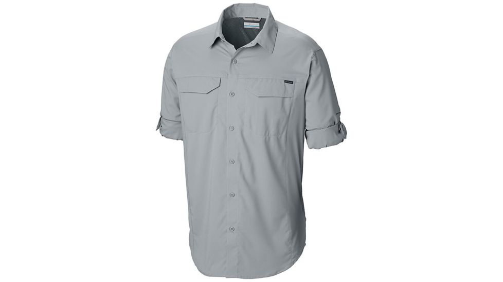 Columbia Silver Ridge Lite Long Sleeve Shirt - Mens, Cool Grey, Large, 1654321019-L