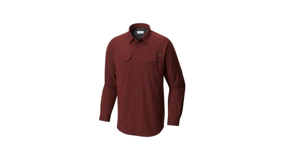 Columbia Silver Ridge Lite Long Sleeve Shirt - Mens, Elderberry, Extra Large, 1654321521-XL