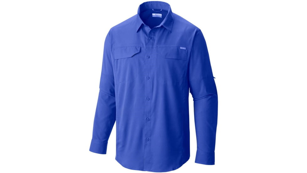 Columbia Silver Ridge Lite Long Sleeve Shirt - Mens-Pacific Blue-X-Large 280193